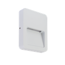 Ver imagem 1 de Balizador de Sobrepor Led FIT Metal Branco Retangular Externo 1,5W BIVOLT 12x9x2cm