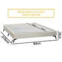 Ver imagem 4 de Base Cama Box Orgânica Montreal 164x206cm Queen Size Bouclê - Sofa Store:bouclê Bege Claro