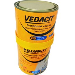 Compound Adesivo Vedacit P/ Concreto Ferro Madeira Pedra - 2