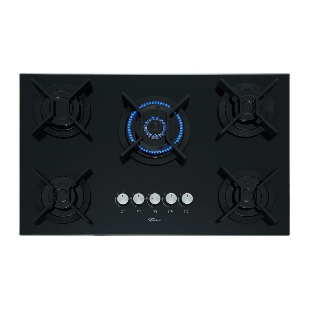 Cooktop Fischer 5 Bocas Tc Infinity Preto Bivolt 26298-57077