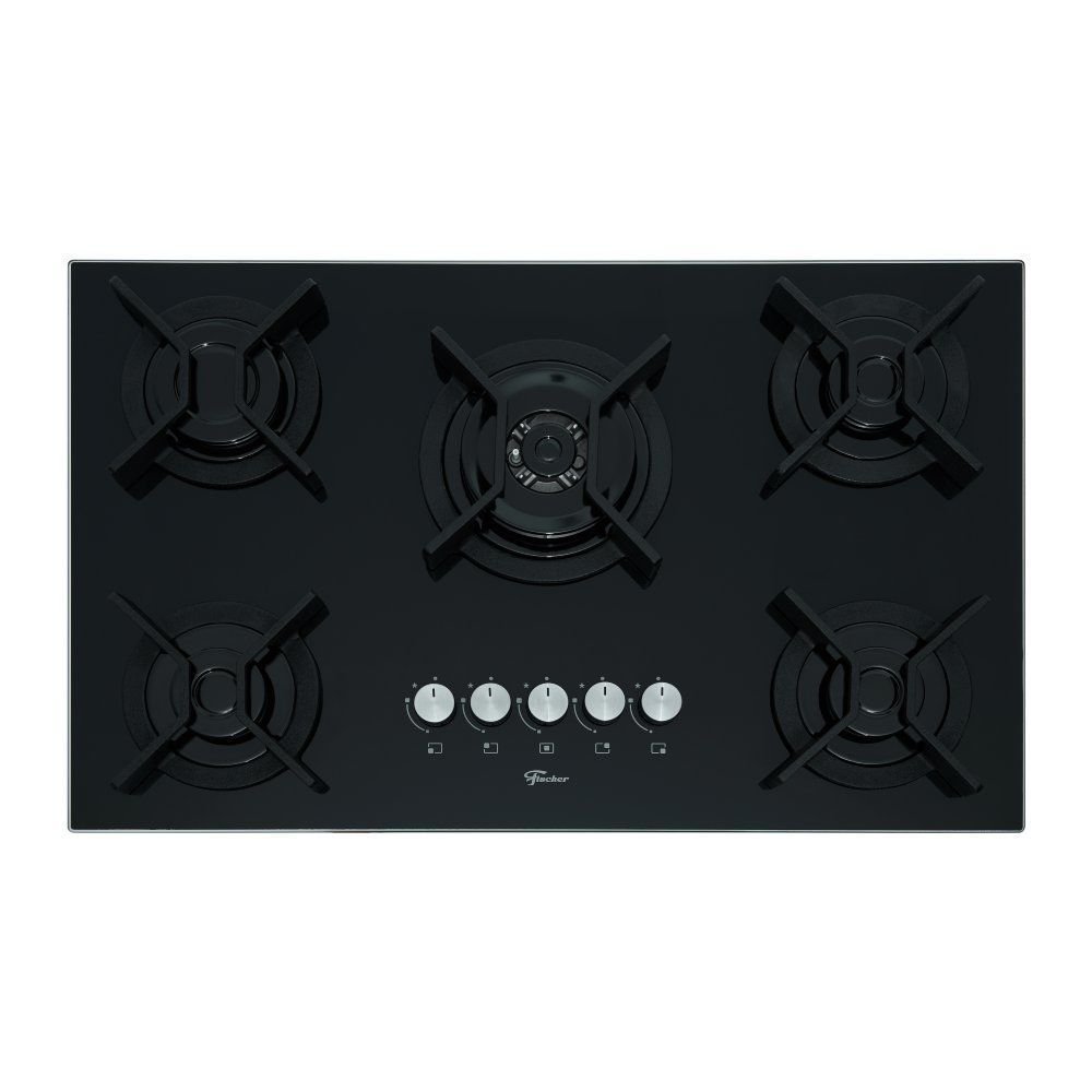 Cooktop Fischer 5 Bocas Tc Infinity Preto Bivolt 26298-57077 - 2