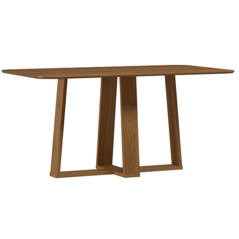 Mesa de Jantar Rubi 160x90 cm Cinamomo - New Ceval