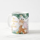 Ver imagem 2 de Caneca Lembrança Aniversário Nascimento Safari para Vovô Avô