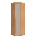 Ver imagem 1 de Guarda Roupa de Canto Oblíquo Modulado 1 Porta Cedro e Duna Line Infinity