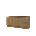 Ver imagem 2 de Balcões de Cozinha 100% Mdf 200cm Nogueira Celeste Kappesberg