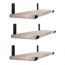 Ver imagem 1 de Prateleira Organizador P/ Home Suspensa 100x50x20 de Metal