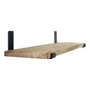 Ver imagem 4 de Prateleira Organizador P/ Home Suspensa 100x50x20 de Metal