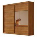 Ver imagem 1 de Guarda Roupa Casal Belmonte 2 Portas 8 Gavetas com Espelho Cinamomo - Novo Horizonte