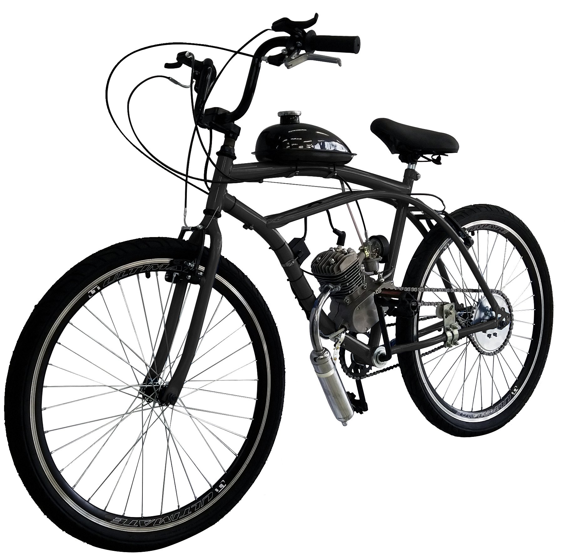 Bicicleta Motorizada Via Appia Sport Beach - Preto Cadillac - 3