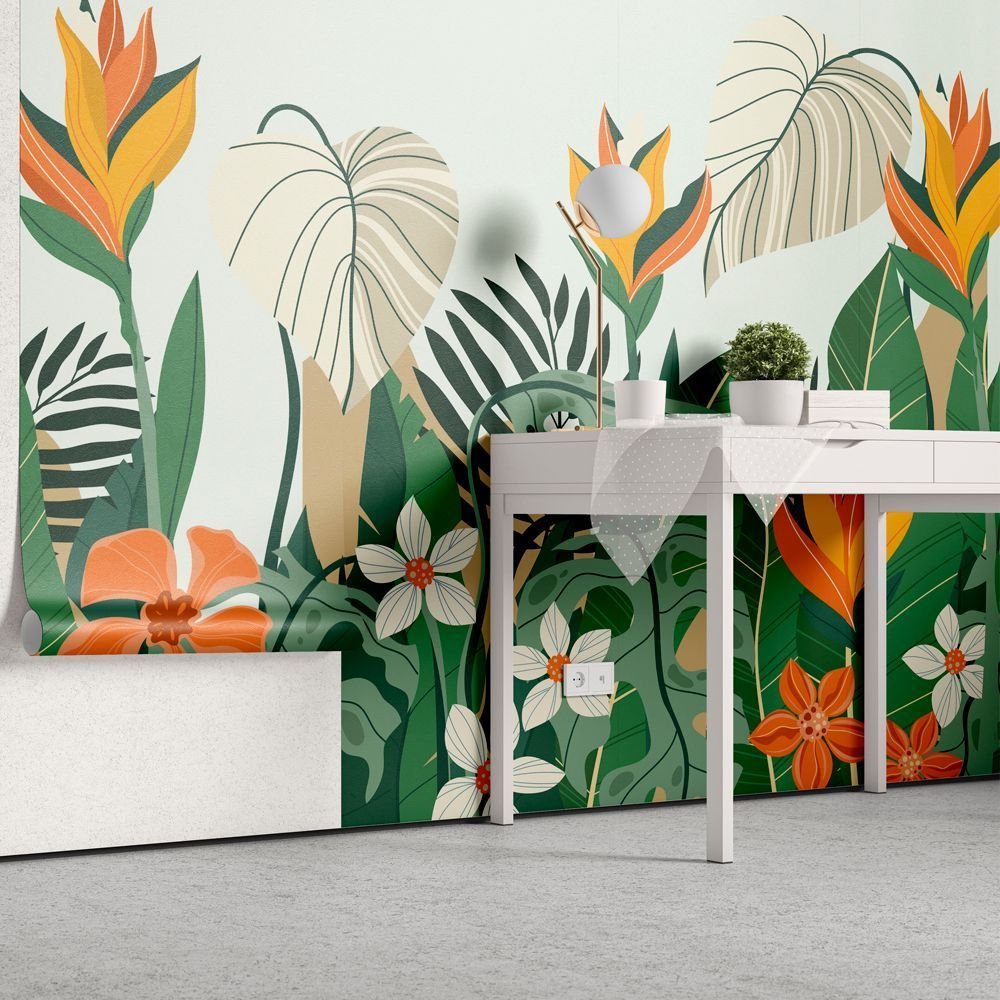 Papel de Parede - Jardim de Plantas - 3