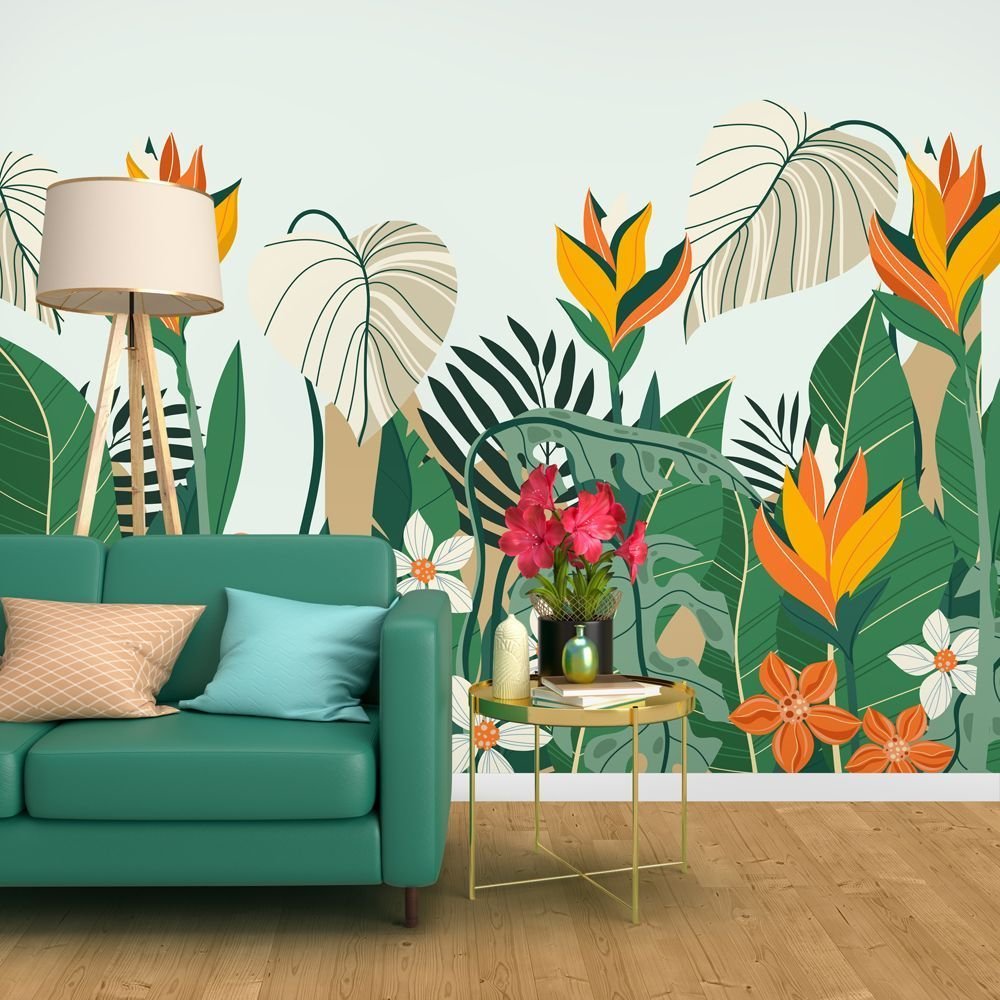 Papel de Parede - Jardim de Plantas - 1