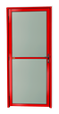 Ver imagem 1 de Porta Alumínio Vidrão D.Vermelho 90 V.Boreal Brimak
