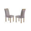 Ver imagem 3 de Conjunto Sala de Jantar Madeira Maciça 6 Lugares Mesa e Cadeiras Londres Móveis Mundial