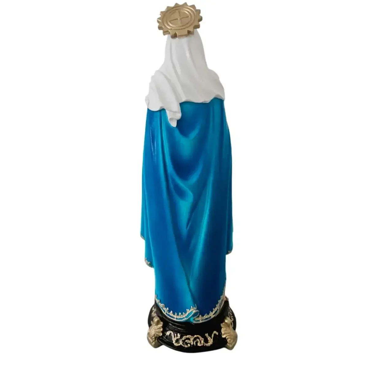 Ver imagem 4 de Imagem de Nossa Senhora Das Lágrimas de Borracha Inquebrável - 32 cm