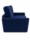 Ver imagem 2 de Poltrona Cama Solteiro 2 em 1 Conforto, Elegância Veludo:Azul