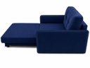 Ver imagem 1 de Poltrona Cama Solteiro 2 em 1 Conforto, Elegância Veludo:Azul