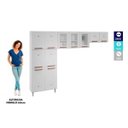 Ver imagem 5 de Cozinha Compacta Modulada de Aço 3 Peças Mirage New Branco