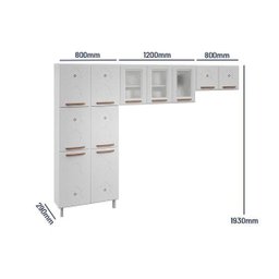 Cozinha Compacta de Aço 3 Peças Mirage New  - 4