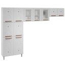 Ver imagem 3 de Cozinha Compacta Modulada de Aço 3 Peças Mirage New Branco