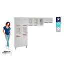 Ver imagem 7 de Cozinha Compacta Modulada de Aço 3 Peças 280cm Mirage New Branco