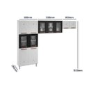 Ver imagem 4 de Cozinha Compacta de Aço 3 Peças Mirage New 