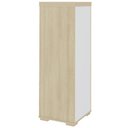 Ver mais imagens de Armário Arquivo Pasta Suspensa 4 Gavetas Corp A06 Carvalho/branco - Mpozenato