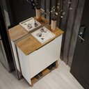 Ver imagem 6 de Sapateira Hall Flow Off/freijó – Ej Móveis