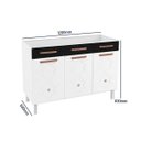 Ver imagem 5 de Balcão de Cozinha em Aço Triplo para Pia Mirage New