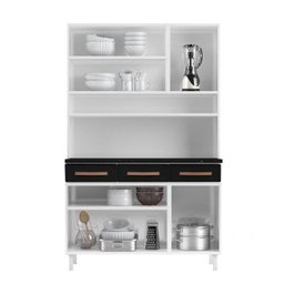Armário de Cozinha em Aço Triplo 6 Portas 3 Gavetas Mirage New  - 3