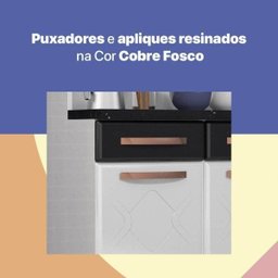 Armário de Cozinha em Aço Triplo 6 Portas 3 Gavetas Mirage New  - 7