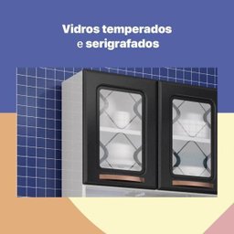 Armário de Cozinha em Aço Triplo 6 Portas 3 Gavetas Mirage New  - 8