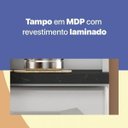 Ver imagem 7 de Armário de Cozinha em Aço Triplo Topázio Smart Branco