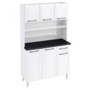 Ver imagem 2 de Armário de Cozinha em Aço Triplo Topázio Smart Branco
