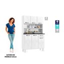 Ver imagem 5 de Armário de Cozinha em Aço Triplo Topázio Smart Branco