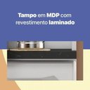 Ver imagem 7 de Armário de Cozinha em Aço Triplo Topázio Smart Branco