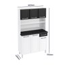 Armário de Cozinha em Aço Triplo Topázio Smart  - 3