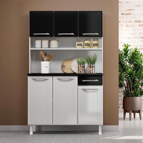 Armário de Cozinha em Aço Triplo Topázio Smart 