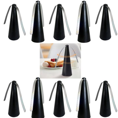 Ventilador Repelente Kit 10 Uni Anti Inseto Mosca Mosquito Mesa Portatil Piquenique Acampamento Laze