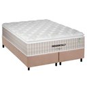 Ver imagem 1 de Conjunto Box Queen: Colchão Molas Plumatex Ensacadas Presidencially Selado + Base Crc Suede Clean(