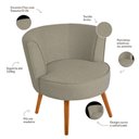 Ver imagem 4 de Kit 2 Poltronas Luna em Madeira de Eucalipto Movellu Home