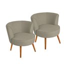 Ver imagem 1 de Kit 2 Poltronas Luna em Madeira de Eucalipto Movellu Home