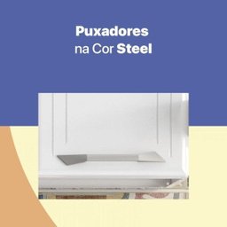 Armário de Cozinha em Aço Aéreo Duplo Topázio - 5 Armário de Cozinha em Aço Aéreo Duplo Topázio - 5