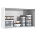 Ver imagem 2 de Armário de Cozinha em Aço Aéreo Duplo Topázio 