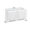 Ver imagem 4 de Armário de Cozinha em Aço Aéreo Duplo Topázio 