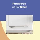 Ver imagem 6 de Armário de Cozinha em Aço Aéreo Triplo Topázio