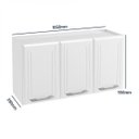 Ver imagem 3 de Armário de Cozinha em Aço Aéreo Triplo Topázio