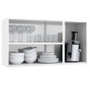 Ver imagem 2 de Armário de Cozinha em Aço Aéreo Triplo Topázio 