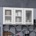 Ver imagem 1 de Armário de Cozinha em Aço Aéreo Triplo Topázio 