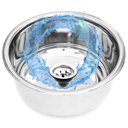 Ver imagem 1 de 1 Unidade Cuba Inox 304 Anticorrosiva 30x15cm - Alta Durabilidade!