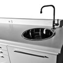 Ver imagem 6 de 1 Unidade Cuba Inox 304 Anticorrosiva 30x15cm - Alta Durabilidade!